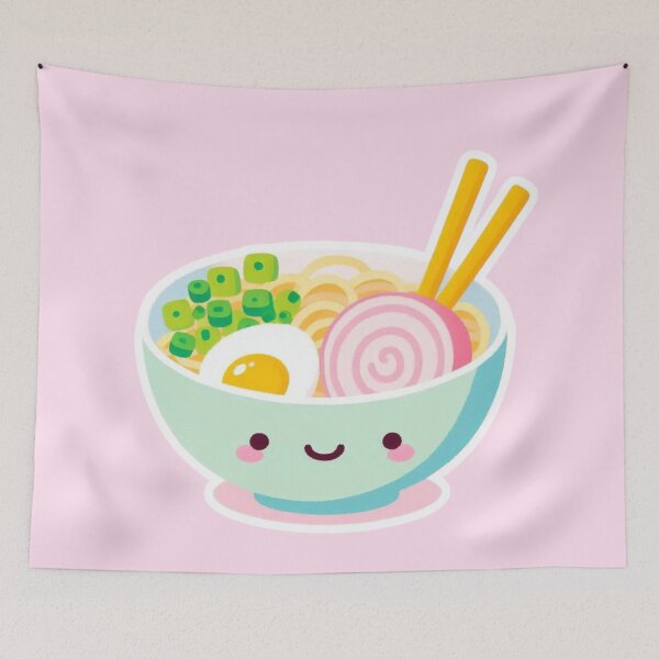 Item preview, Cute Kawaii Ramen Bowl – Adorable Anime Manga Noodle Lover Design designed and sold by Sugar Wisdom .