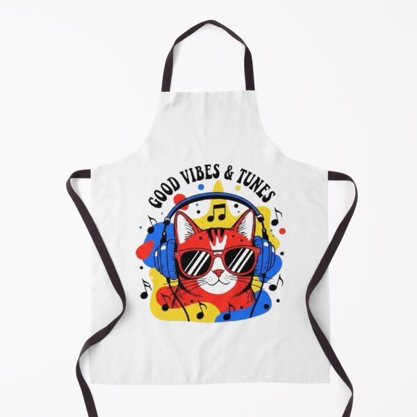 Item preview, Cool Cat Vibes – Music, Headphones & Good Tunes designed and sold by SztylishDesigns.