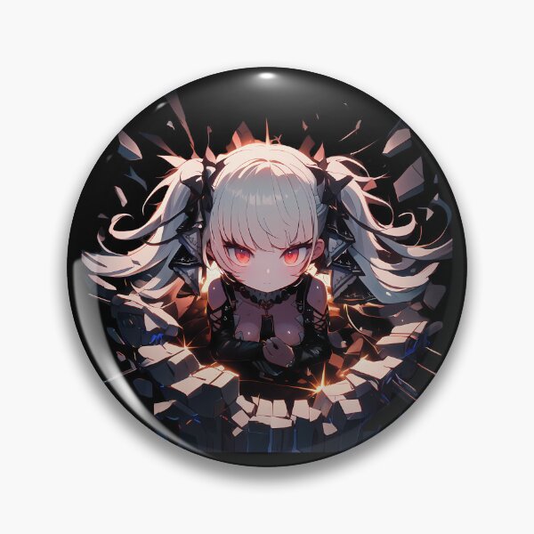 Item preview, Copy of Rachel Gardner Angels Of Death Chibi Peeking Anime designed and sold by TorbenKuhano.