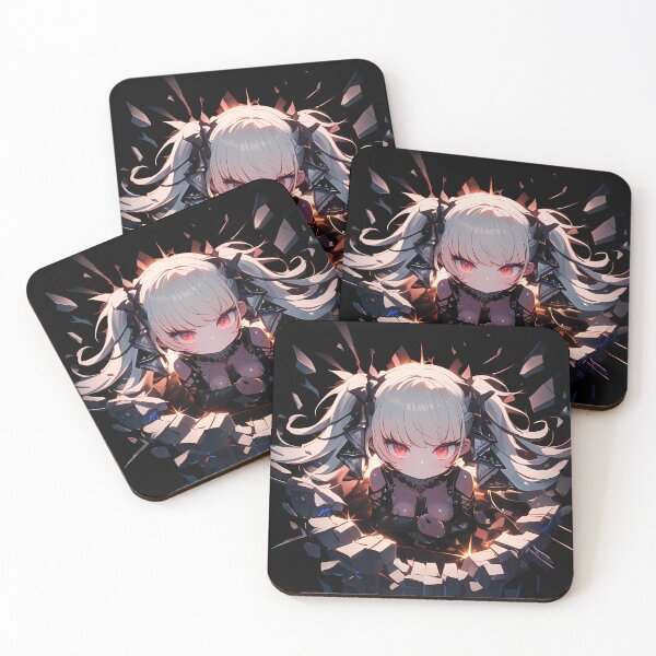 Item preview, Copy of Rachel Gardner Angels Of Death Chibi Peeking Anime designed and sold by TorbenKuhano.