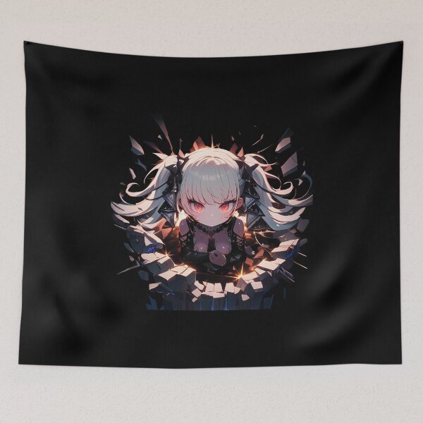 Item preview, Copy of Rachel Gardner Angels Of Death Chibi Peeking Anime designed and sold by TorbenKuhano.