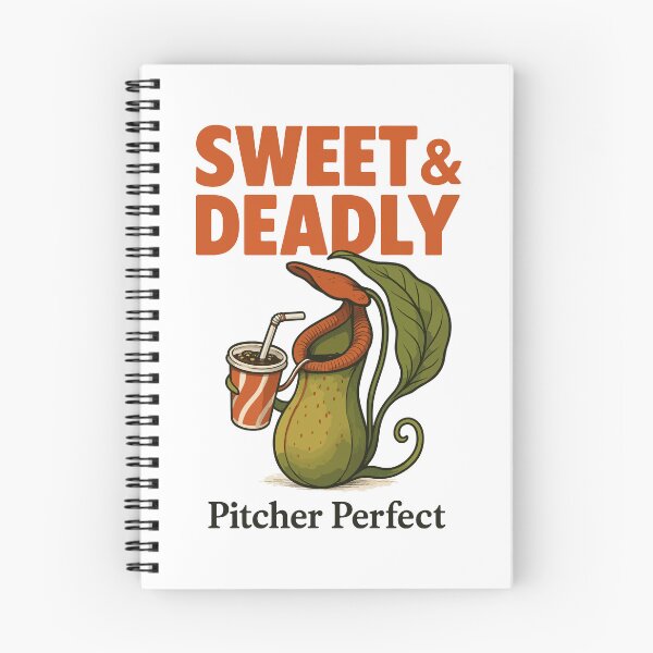 Item preview, Sweet and Deadly Pitcher Plant Art – Funny Carnivorous Plant Design designed and sold by WildlifeInc.