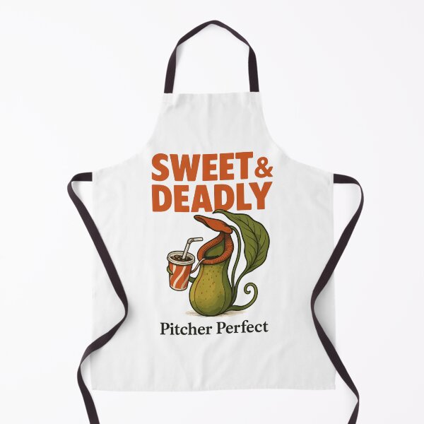 Item preview, Sweet and Deadly Pitcher Plant Art – Funny Carnivorous Plant Design designed and sold by WildlifeInc.