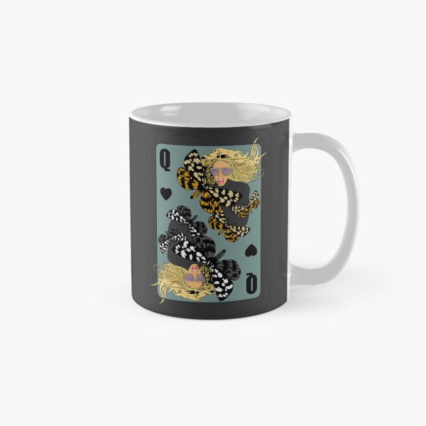 Item preview, Surreal Butterfly Queen Playing Card - Pop Art Moth Graphic designed and sold by SKETCHYANDGRAPHIC.