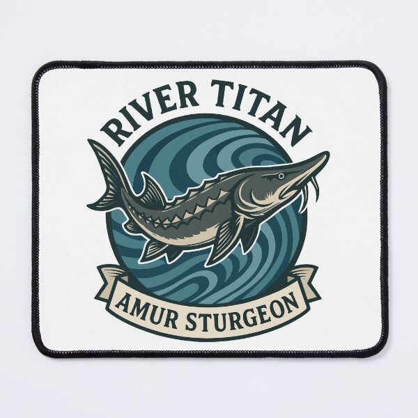 Item preview, River Titan – Amur Sturgeon Design designed and sold by WildlifeInc.