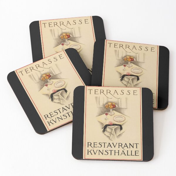 Item preview, Vintage Art Deco Poster | Terrasse Restaurant | Elegant Dining & Cultural Venue | Early 20th Century Design designed and sold by artofuniverse.