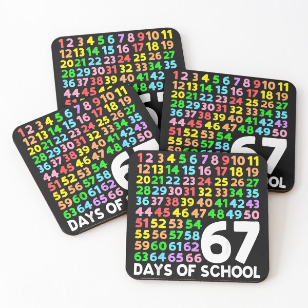Item preview, 67 Days Of School Teacher Kids Boy 67 Math Numbers 100Th Day designed and sold by TalalosART.
