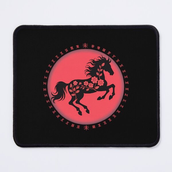 Item preview, Happy Chinese New Year 2026 Red Round Year of The Horse designed and sold by Bandikonsalez.