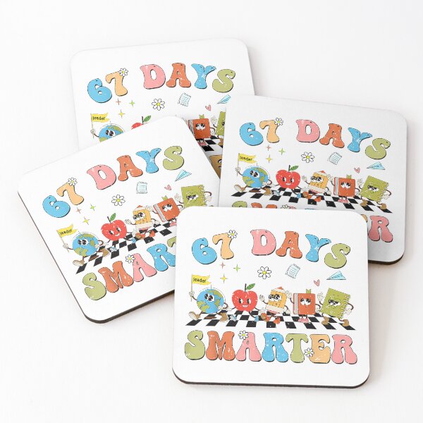 Item preview, 67 Days Smarter Shirts Six Seven Kids Students Teacher designed and sold by TalalosART.