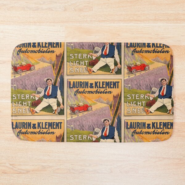 Item preview, Vintage Laurin & Klement Automobile Poster | Art Nouveau Style | Early 20th Century Car Art | Classic Auto Advertising designed and sold by artofuniverse.