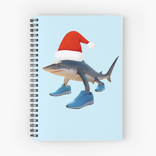 Item preview, Santa Tralalero Tralala –Shark in Santa Hat Christmas Meme designed and sold by EmeraldeaArt.
