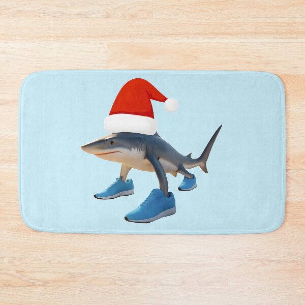 Item preview, Santa Tralalero Tralala –Shark in Santa Hat Christmas Meme designed and sold by EmeraldeaArt.