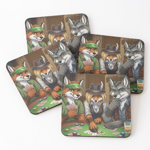 Item preview, High Stakes Furry Poker designed and sold by FoxVibes.