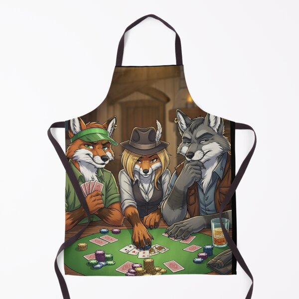 Item preview, High Stakes Furry Poker designed and sold by FoxVibes.