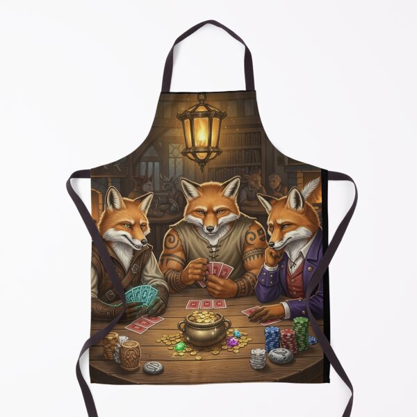 Item preview, Tavern Foxes' Card Night designed and sold by FoxVibes.
