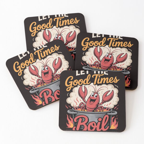 Item preview, Crawfish Let The Good Time Boil Southern Humor Sayings designed and sold by EntroRhim.