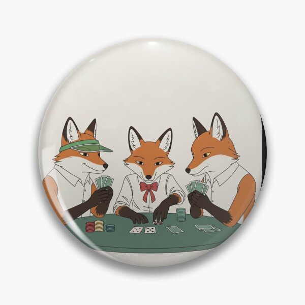 Item preview, Foxy Poker Night designed and sold by FoxVibes.