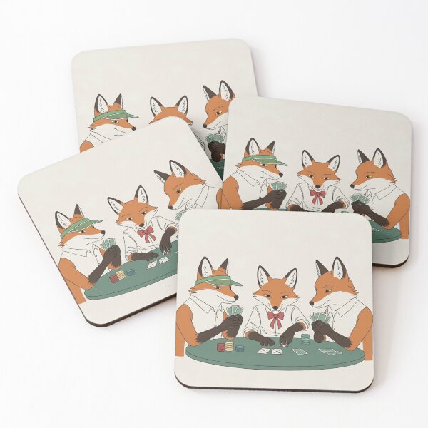 Item preview, Foxy Poker Night designed and sold by FoxVibes.