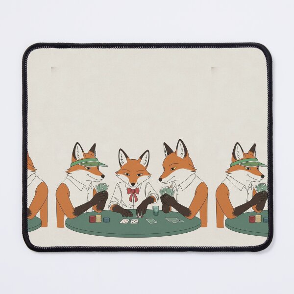 Item preview, Foxy Poker Night designed and sold by FoxVibes.