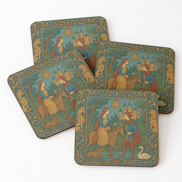 Item preview, MEDIEVAL ELEMENTS PATTERN designed and sold by deckur.