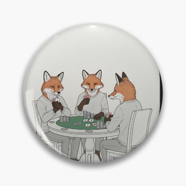 Item preview, Foxy Poker Night designed and sold by FoxVibes.
