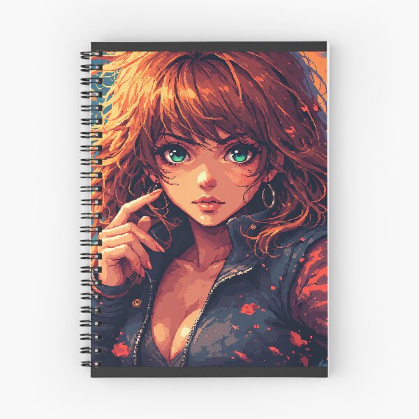 Item preview, Retro Red Hair beautiful Girl Fighter designed and sold by pexoboy.