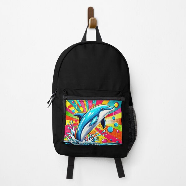 Item preview, pop art cute dolphin designed and sold by Dogandesighn.
