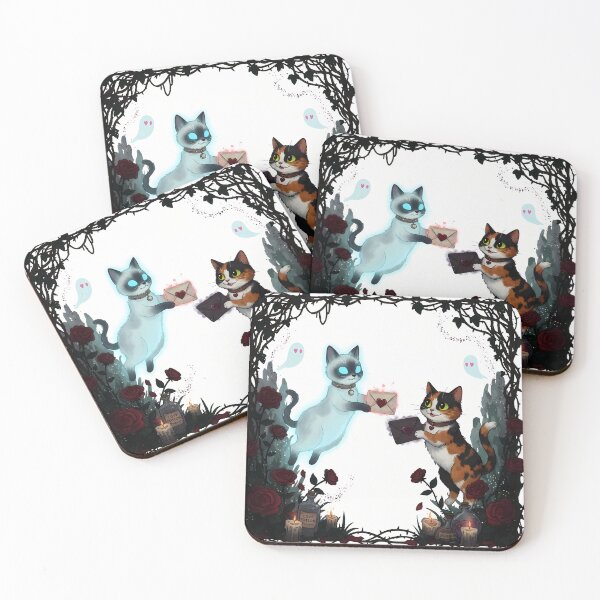 Item preview, Love Potion Secret Admirer Cats | Gothic Romance Spell designed and sold by meesub.
