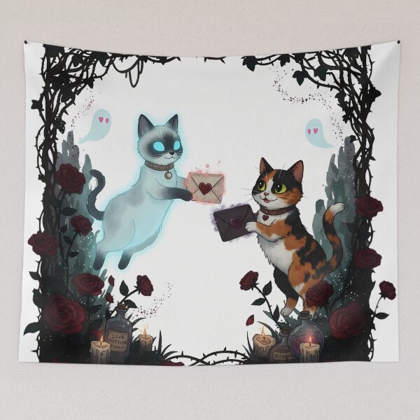 Item preview, Love Potion Secret Admirer Cats | Gothic Romance Spell designed and sold by meesub.