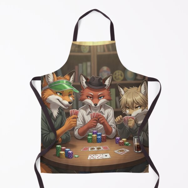 Item preview, Furry Poker Face designed and sold by FoxVibes.