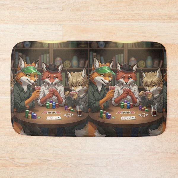 Item preview, Furry Poker Face designed and sold by FoxVibes.