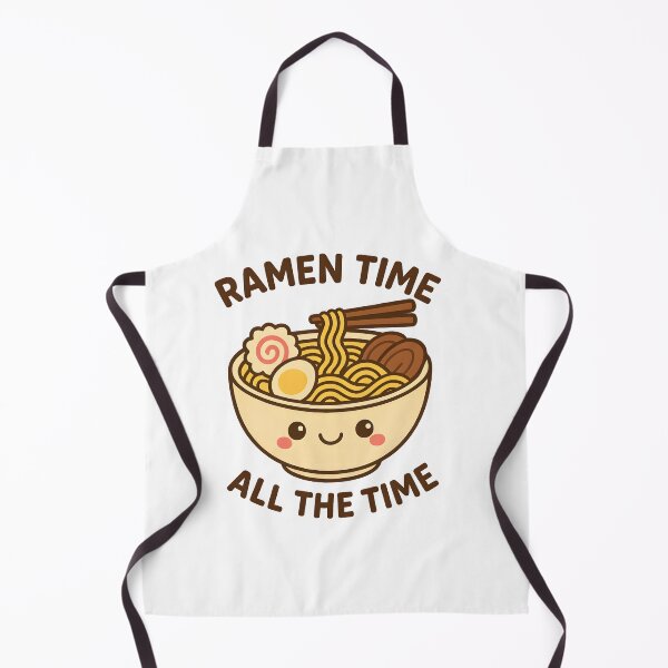 Item preview, Kawaii Ramen Bowl – “Ramen Time All The Time” Cute Japanese Food Design designed and sold by OsasChild.