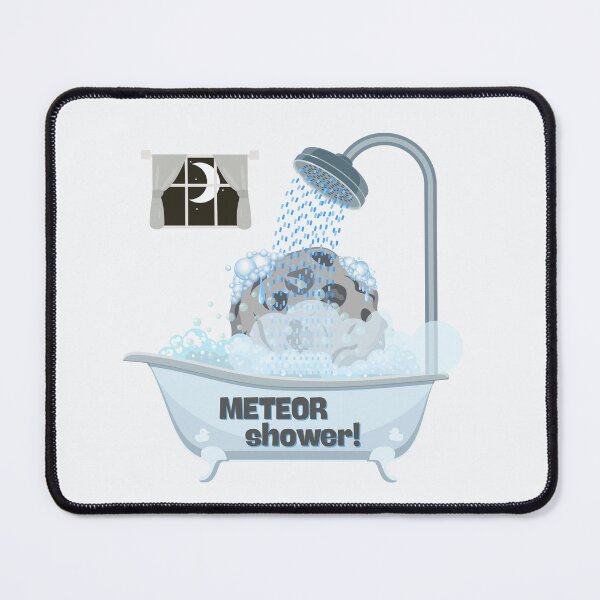 Item preview, Meteor Shower Nerdy Bathtub Funny Celestial Geology Night designed and sold by tumbleweedphoto.