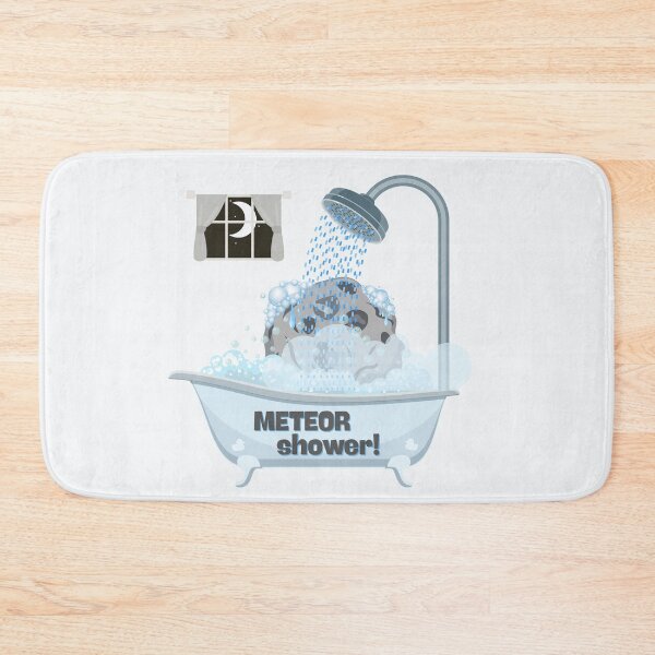 Item preview, Meteor Shower Nerdy Bathtub Funny Celestial Geology Night designed and sold by tumbleweedphoto.