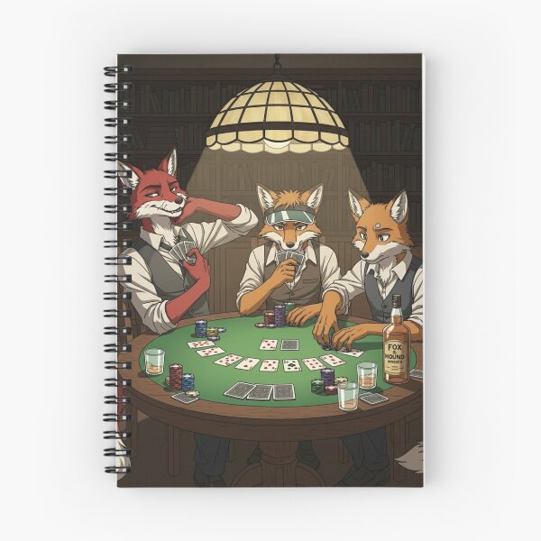 Item preview, Foxy Poker Night designed and sold by FoxVibes.