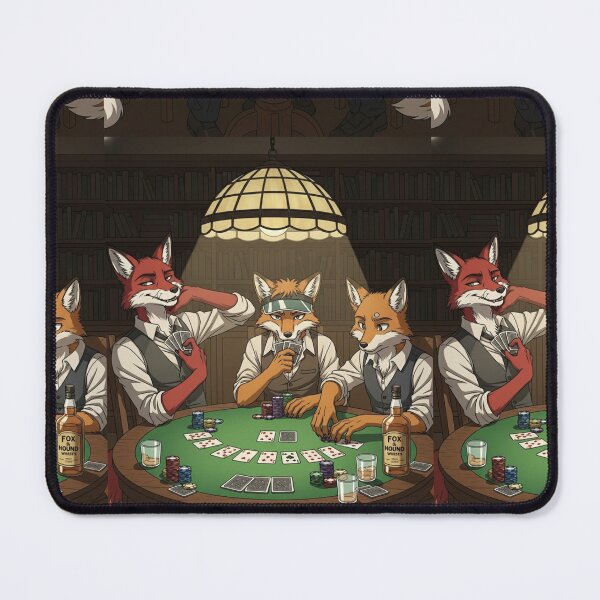 Item preview, Foxy Poker Night designed and sold by FoxVibes.