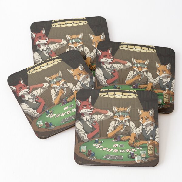 Item preview, Foxy Poker Night designed and sold by FoxVibes.