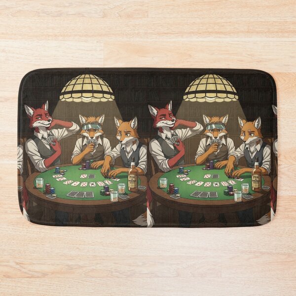 Item preview, Foxy Poker Night designed and sold by FoxVibes.