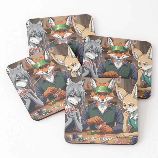 Item preview, Foxy Poker Face designed and sold by FoxVibes.