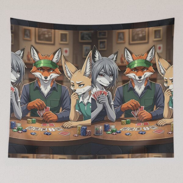 Item preview, Foxy Poker Face designed and sold by FoxVibes.