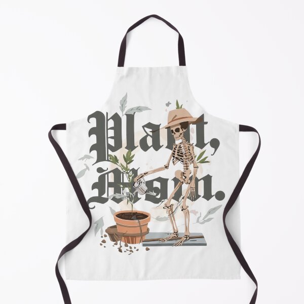 Item preview, Gothic Plant Mom Gift Skeleton Gardener designed and sold by LoliDesignShop.