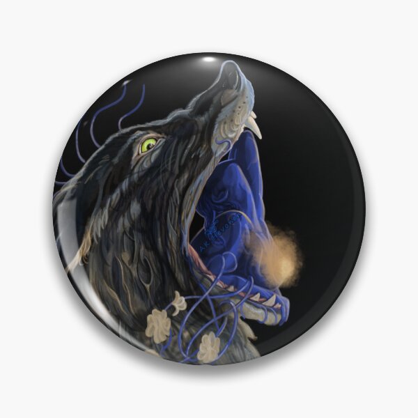 Item preview, Wolf Woman Blue People, Painting designed and sold by AK-Hevonen.