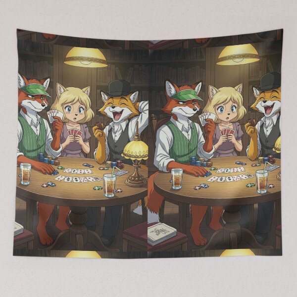 Item preview, Fox Poker Night Revelry designed and sold by FoxVibes.