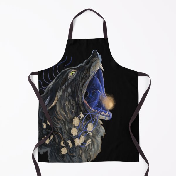 Item preview, Wolf Woman Blue People, Painting designed and sold by AK-Hevonen.