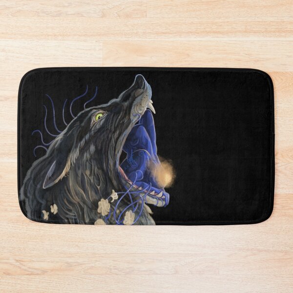 Item preview, Wolf Woman Blue People, Painting designed and sold by AK-Hevonen.