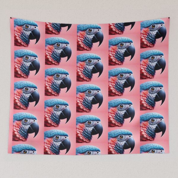 Item preview, cute colorful parrot designed and sold by Dogandesighn.