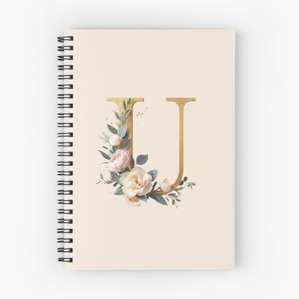 Item preview, Floral Gold Letter U Monogram – Coquette Christian Wall Art, Elegant Blush Rose Initial Print, Faith-Inspired Feminine Gift designed and sold by AmenAlways.