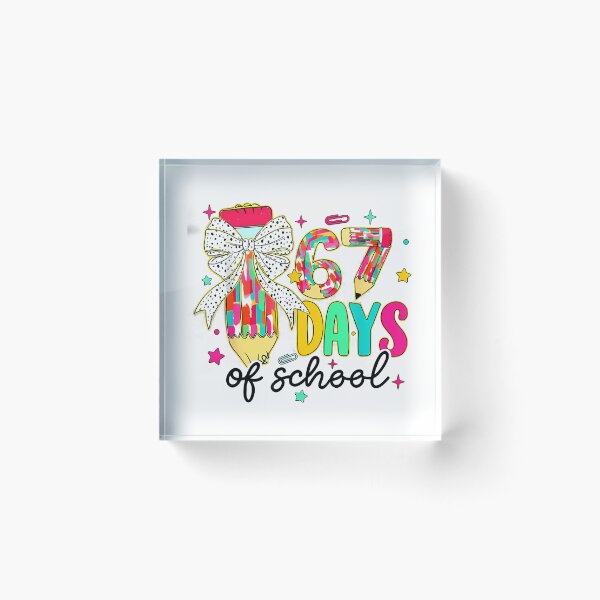 Item preview,  Happy 67 Days Of School Teacher Kids 67Th Day Of School designed and sold by TalalosART.