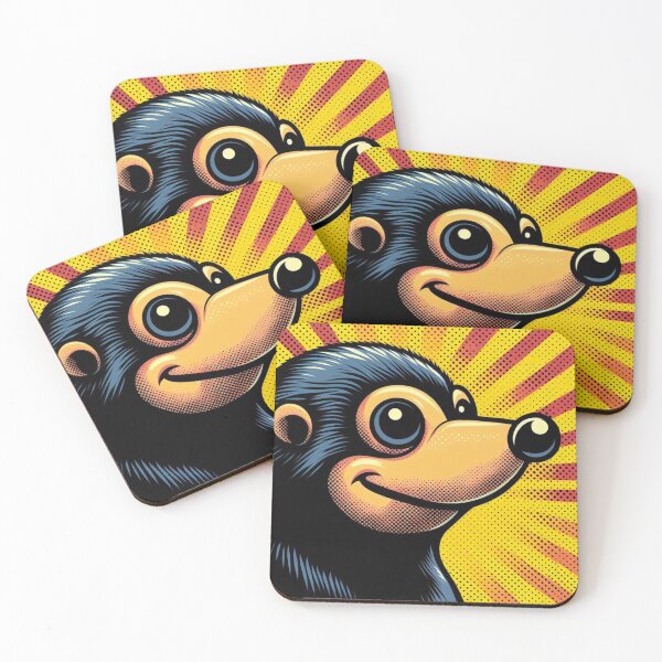 Item preview, Pop art style cute mole designed and sold by Dogandesighn.