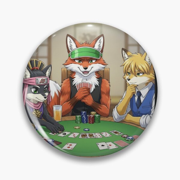 Item preview, Foxy Poker Night designed and sold by FoxVibes.